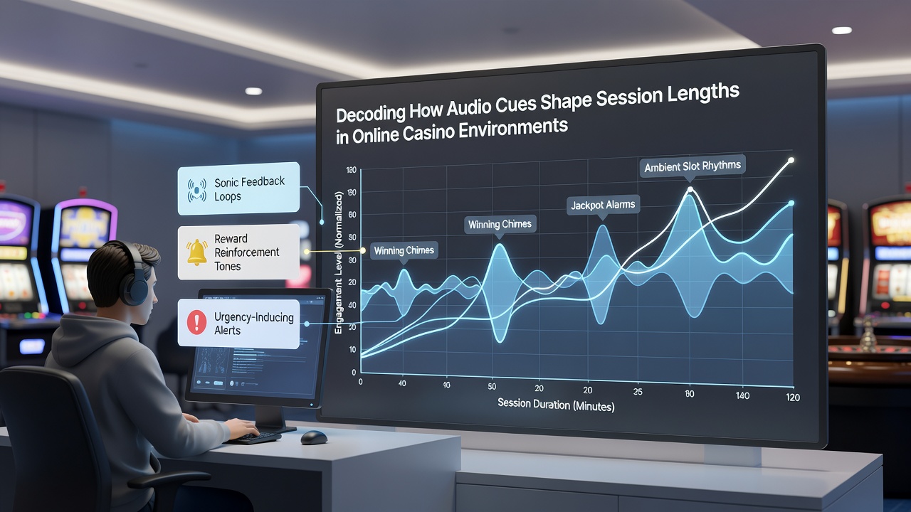 Split-screen comparison of player session heatmaps with and without prominent audio feedback layers