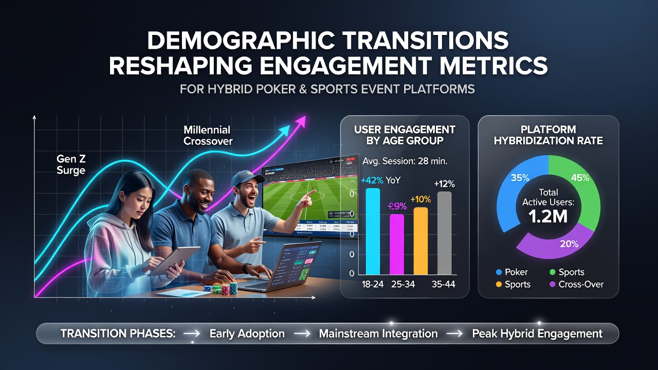 Demographic shifts influencing user engagement on hybrid poker and sports betting platforms