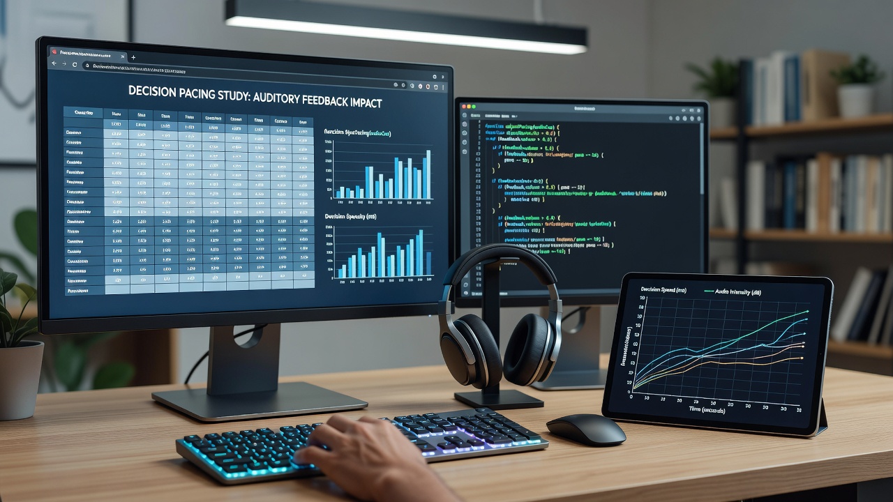 Virtual event dashboard with synchronized audio indicators