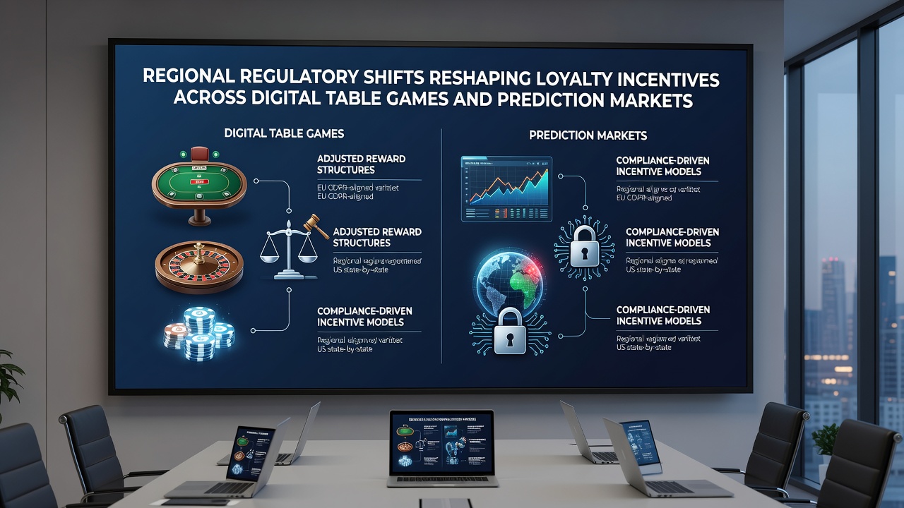 Impact of regulatory changes on loyalty programs for online table games and prediction markets